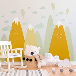 Ambiance Sticker s Väggdekoration barnrum - klistermärke självhäftande väggklistermärke gigantisk | Emaka - H70 x L105 cm