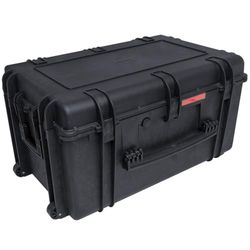 Waterproof Hard Compact Camera Case Portable Carry Lock Storage Box Protective Storage Carrying Case inc P&P Foam | 85.0 x 56.5 x 42.9 cm (148.15l)