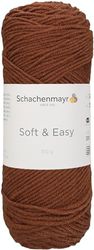 Schachenmayr Soft & Easy, 100G ziegel Filati Per Maglieria A Mano