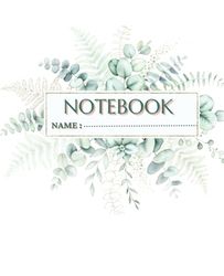 NOTEBOOK: College Ruled Paper For School, College, Office, Work, Students, 110 page (7.5 x 9.25 inch)