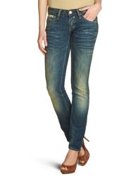 Prachtige damesjeans 5630 D9900 Touch Denim Stretch Skinny/Slim Fit (groen) normale band (meer kleuren)