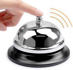 Butlers Small 3-Inch Diameter Elegant Reception Calling Waiting Table Bell One Touch