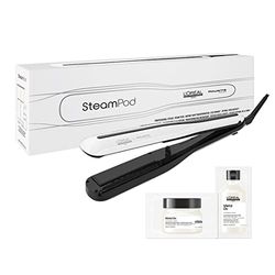 L'Oréal Professionnel SteamPod 3 Fer à lisser à vapeur pour lisser et boucler avec shampooing et masque pour test