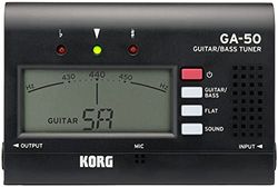 KORG GA-50 Hand-Held Pocket Tuner voor Gitaar/Bas - Zwart