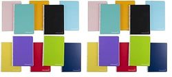 Liderpapel Cuaderno espiral cuarto witty tapa dura 80h 75gr rayado nº 46 colores surtidos, 1 unidad (Paquete de 2)