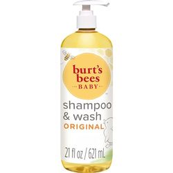 Burt's Bees Baby Shampoo & Wash, Original Tear Free Baby Soap - 21 ounce Bottle