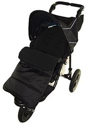 Voetzak/COSY TOES compatibel met Phil & Teds Vibe kinderwagen black jack