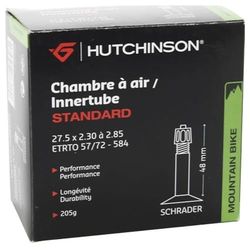 HUTCHINSON Standaard Mtb Binnenband - Zwart, 27.5 × 2.30-2.85-Inch