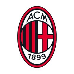 A.C. MILAN - Sportfles van kunststof met AC Milaan-logo, officieel product, 750 ml