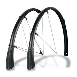 SKS Bluemels Matt 35 Parafango anteriore e posteriore, Nero, 28"