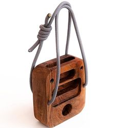 Draagbare hangplank voor rotsklimmen, vingerboard trainer voor handgreep versterker, knijpblok grip, thuis gym fitness workout apparatuur -hard hout