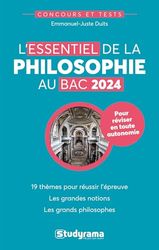 L'essentiel de la philosophie au Bac 2024: BAC 2024