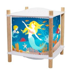 Trousselier - Sirène - Veilleuse Bébé Musicale et Lumineuse et Enfant - Lanterne ReVOLUTION 2.0 - Cadeau Naissance Veilleuse Rechargeable USB - Projecteur Ciel Etoilé - Detecteur de Pleurs