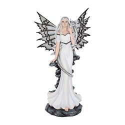 Nemesis Now Vanya - Figura decorativa (55 cm, 27 cm), branco