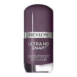 Revlon Ultra HD Snap Nail Polish, Long Lasting Vegan Formula, Quick Drying & One-Coat Full Coverage Colour (8ml) Grounded (033) Unisex