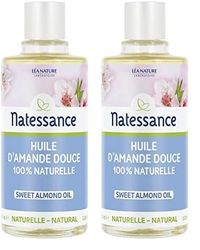 Natessance - Huile D'Amande Douce - Bébé - Flacon de 100 ml (Lot de 2)