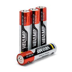 Velamp LR03/4BP Alkaline batterij mini stylus lr03 aaa, 1,5v - blisterverpakking met 4 batterijen