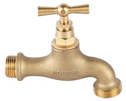 Boutt 2103315 R15B - Torneira de jardim (latão, 15 x 21, 20 x 27)