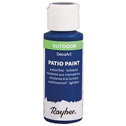Rayher Patio-Paint, Oltremare, Flacone 59 Ml, 38610384