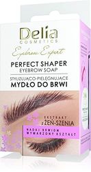 Delia Cosmetics - EYEBROW EXPERT - Jabón para peinar las cejas - Cuidado e hidratación - Cualquier color de cejas - Efecto transparente - Extracto de ginseng - Juego - 10 ml