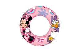 BESTWAY - Minnie-boei - Opblaasbaar - 91040 - Roze - Kunststof - 11 cm diameter - Speelgoed voor kinderen en volwassenen - Buitenspel - Zwembad - Vanaf 3 jaar