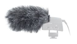 Rycote Antivento in Pelo per Microfono Sennheiser MKE 400, Grigio