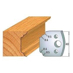 CMT ORANGE TOOLS 691.042 - PAR DE CONTRACUCHILLAS 40x4mm