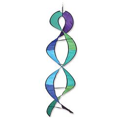 Premier Kite DNA Helix Twister-Cool - Giroquetas de diseño, Color Azul
