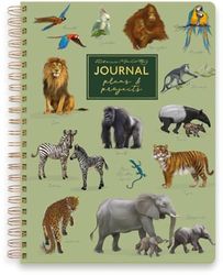Robert Frederick A5 Notebook Wired with Dividers - Patricia MacCarthy Jungle Design