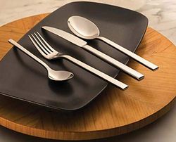 Fine Dine 764763 Lugano 18/10 Chromium-Nickel Steel Coffee Spoon, 111mm Diameter