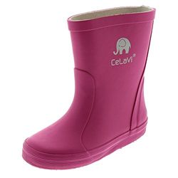 Celavi 1147 Bottes de pluie imperméables en caoutchouc 100% naturel pour fille Rose Taille 33