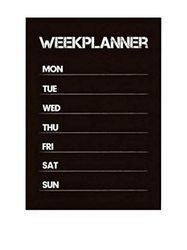 LO+DEMODA Självhäftande tavla Week Planner