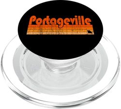 Portageville, Missouri, estilo retro de los años 80 PopSockets PopGrip para MagSafe