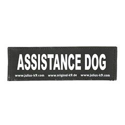 Julius-K9 162LR-G-39242 Parches Fosforescentes, Intercambiables para los Arneses de Perro