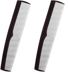 LA MODA DRESSING COMB BLACK (Pack of 2)