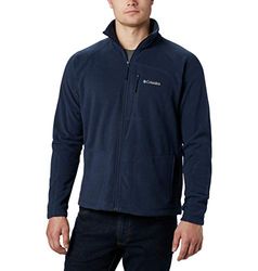 Columbia Hombre Chaqueta De Forro Polar Con Cremallera, azul marino, M