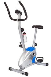 TechFit VeloCity Fitness-oefenfiets, magneetfiets, gewichtsverlies, cardio-apparaat met verstelbaar zadel, hartslagsensoren en lcd-monitor