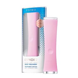 FOREO ESPADA 2 LED Light Therapy, Blemish & Spot Treatment Skincare Device, Medical-grade Silicone, Scar Treatment, Pimple Removal, FDA Cleared, Pearl Pink