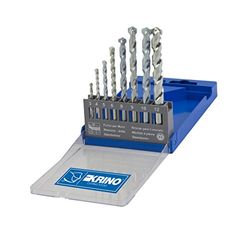 Krino 03050205 8-delige set voor muur 3 tot 12 mm, staal