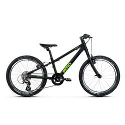 TechniBike PYRO TWENTY – lätt barncykel 20 tum för flickor och pojkar (styre med 8-växlad Shimano, ergonomisk sadel, från 7,6 kg)