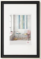 walther design Moldura de fotos preta 60 x 80 cm moldura de plástico Trendstyle KP080B