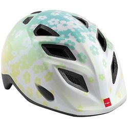 Helm met elf wit bloemen glanzend T.UNICA 46-53