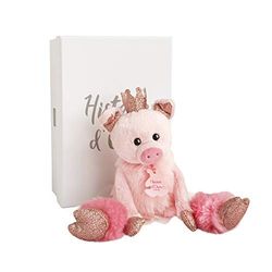 Histoire d'Ours HO2843 Le petits twist - Roseta para coco (25 cm), cor-de-rosa