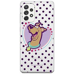 ERT GROUP mobiltelefonfodral för Samsung A52 5G / A52 LTE 4G / A52S 5G originalt och officiellt licensierat Scooby Doo mönster 005 anpassad till formen på mobiltelefonen, gedeeltelijk transparant