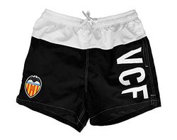 Valencia C.F. Bañador Niño Valencia CF Swimt Slips de Bain Fille, Noir-Blanc (blanquinegro), 8