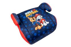 Paw Patrol Rehausseur de siège pour enfants Pat'Patrouille. Nouvelle homologation européenne I-Size R129/03. Housse amovible de 3 cm. Pour les garçons et les filles de 125 à 150 cm