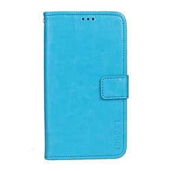 Funda para Nokia X6 2018 Faux Cuero Billetera con Stand Función Carcasa para Nokia X6 2018 (Azul)