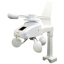 Technoline Alerts MA 166 windsensor, extra sensor, gegevensoverdracht naar de smartphone, alarm via pushmelding, wit, 18,5 x 3 x 2,5 cm