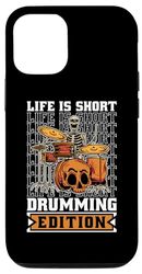 Coque pour iPhone 14 Batterie Batteur - Percussion Percussioniste Tambours