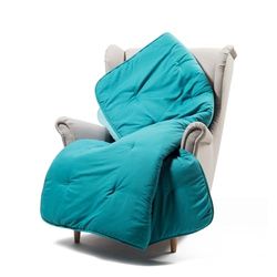 Caleffi - Plaid Canape 130x170 cm en Coton Doux – Couverture Grande pour Canape, Lit ou Fauteuil – Jeté de Canapé Lavable, Design Elégant, Grande Taille Parfait pour les Soirées Cocooning - Couvre Lit